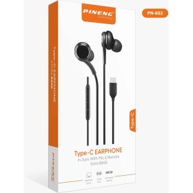Resim Pineng Type-C Earphone Extra Bass Kulaklık PN-602 