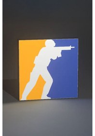 Resim Counter Strike Csgo Tasarımlı Gece Lambası Çok Renkli 