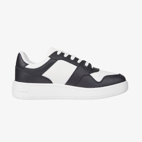 Resim Tommy Hilfiger New Tjw Retro Basket Ess Kadın Siyah Sneaker En0en02505 Siyah 