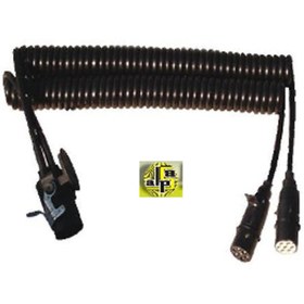 Resim SERTPLAS 15 VE 7 PLS.FİŞLİ ADAPTÖR KABLOSU-4.00 MT 2 (6x1+1x1,5) TEK GİRİŞ-ÇİFT ÇIKIŞ - SERTPLAS- 