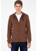 Resim U.s. Polo Assn. Erkek Kahverengi Sweatshirt 50295147-vr029 Kahverengi 