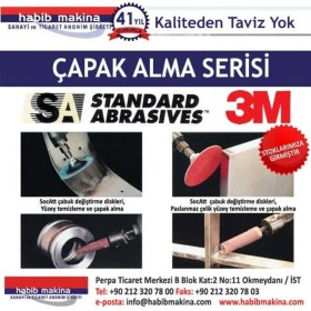 Resim Habib Makina (10AD) Standard Abrasives Yuzey Temizleyici Cirtli 127MM 