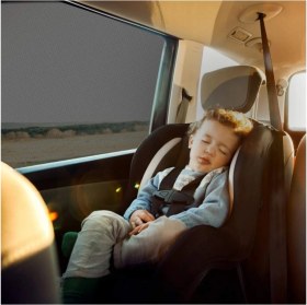 Resim Ankaflex Oto Araç Bebek Güneşlik Araba Bebek Güneşten Koruma Örtüsü Perdesi 