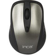 Resim Inca IWM-213TG Optik Kablosuz Mouse Siyah Gri Inca IWM-213TG Optik Kablosuz Mouse Siyah Gri