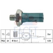 Resim Vw Audı A3 1.4 Tfsı Caxc 07→ Yağ Müşürü 0.50 Bar 03C919081 Yeşil 