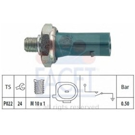 Resim Vw Audı A3 1.4 Tfsı Caxc 07→ Yağ Müşürü 0.50 Bar 03C919081 Yeşil 