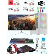 Resim Ramtech Chimera X30 I5 9400F / RX580 8gb / 256GB SSD 1tb HDD / 16GB Ram / 23.6'' Beyaz Oyuncu Bilgisayarı 