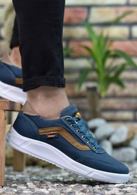 Resim Riccon Petrol Yeşili Vizon Erkek Sneaker 00122001 