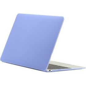Resim Arabulalaca Apple Uyumlu MacBook Air 13" 2020 A2337 M1 İşlemcili Mat Doku Hardcase Kılıf Açık Mavi 