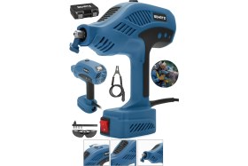 Resim Schatz 300 Amper Sjs Metal Şanzıman Çift Kart Çift Soğutmalı El Tipi Invertör Elektrot Kaynak Makinesi Mavi 