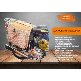 Resim Motosiklet Halı Heybe En 50 CM - Boy 95 CM Standart 