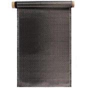 Resim Yaozixa Kohlenstofffasergewebe 30x200cm 3k200 Rolle - Strukturverstärkung Für Betonwände, Keller, Boote & Bastelprojekte 