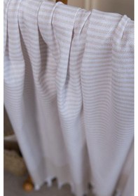 Resim Varol 2 Adet %100 Pamuk Peştemal Büşra Bej/90x180 Bej 