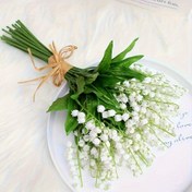 Resim 4 Paket Yapay Zambak Çiçekleri - Düğünler, Ev Dekoru ve Hediyeler için Zarif Beyaz, En Fazla 35.05 cm, Çiçek Düzenlemeleri, Orta Parçalar ve Hipoalerjenik Dekorasyonlar için İdeal, Bahar ve Yaz Şenlikleri için Mükemmel Seçim 