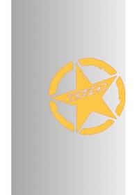 Resim Askeri Yıldız 10x10cm Dio Model Gold 