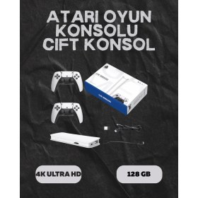 Resim Hsc Bilişim M15 Retro Konsol - 20.000 Oyunlu, Çift Gamepadli, 4K HDMI 