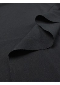 Resim Siyah Renkte Gövdeli Krep Kumaş En: 140 Cm-10617 Siyah 