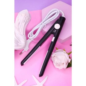 Resim DEMPOWER Seyahat Tipi Mini Saç Düzleştirici Siyah 