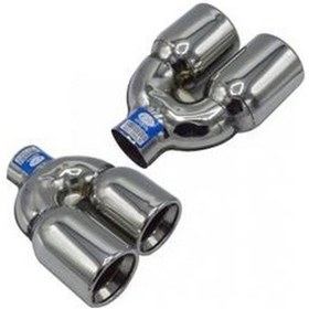 Resim Universal Krom Egzoz Ucu Çiftli M Model Sağ Çıkış 90 100 800-036r 