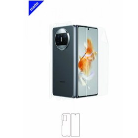 Resim Wrapsol Huawei Mate X3 Mat Arka ve Yan Kaplama Tam Kaplayan Poliüretan Film 