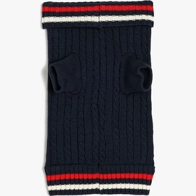 Resim Koton Biyeli Dik Yaka Örgü Dokulu Köpek Kazağı Lacivert 5wal90121ht Lacivert 