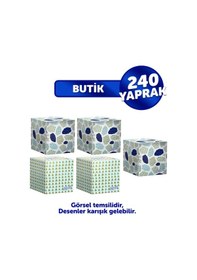 Resim Selpak® Butik Kutu Mendil 5'li 