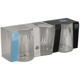 Resim 3'lü Su Bardağı Royaleks-69928 Asorti 