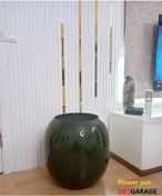 Resim İç Ve Dış Mekan Uyumlu 60cm Küp Saksı-fiberglass-sınırsız Renk 