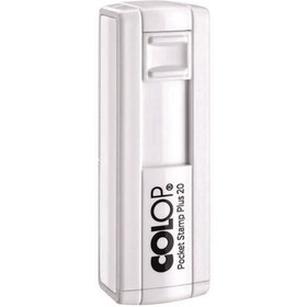 Resim COLOP CEP20 KAŞE BEYAZ KASA SİYAH KEÇE - 14X38MM 