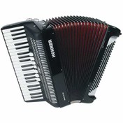 Resim Hohner Bravo III 120 Akordiyon (Siyah) 