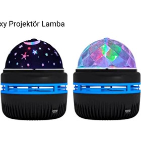 Resim FrereConception Galaxy Projektörlü Gece Lambası 
