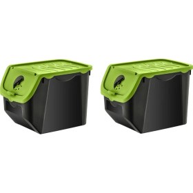 Resim Hobby Life Mercan Patates Soğan Saklama Kabı 2li Açık Yeşil 