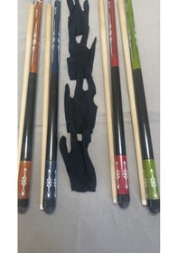 Resim Bilardo Istakası Salon Istakası Seti Dörtlü Set 