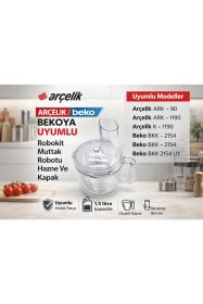 Resim K 1190 Robolio Mutfak Robotu Hazne ve Kapak 