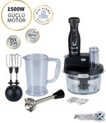 Resim TEFAL Cam Mutfak Robotu , 1500 Watt Cam Mutfak Robotu, Hızlı Ve Kolay Çırpma, Karıştırma Ve Doğrama 