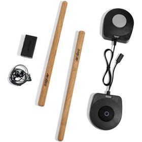 Resim Hype Store AeroBand Elektronik Davul Seti Pocketum2 2025 Versiyonu Ha Davul Çubukları ve Pedallar ve Bluetooth 
