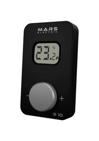 Resim Mars S10 Kablosuz Oda Termostatı Siyah 