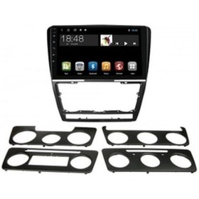 Resim Aln Skoda Octavia 2007-2012 Siyah 4gb Ram 64gb Hafıza 8 Çekirdek Carplay Android Multimedya 9" 