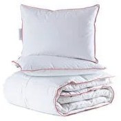 Resim %100 Kaz Tüyü Dolgulu Çift Kişilik Yastık Yorgan Seti - Alegra Serisi Penelope