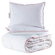 Resim %100 Kaz Tüyü Dolgulu Çift Kişilik Yastık Yorgan Seti - Alegra Serisi 