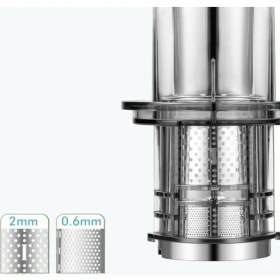 Resim Fruitforce 8 Segmentli 180W Katı Meyve ve Sebze Sıkacağı (Siyah) 