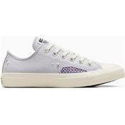 Resim Converse Chuck Taylor All Star Ox Kadın Mor Sneaker Mor 