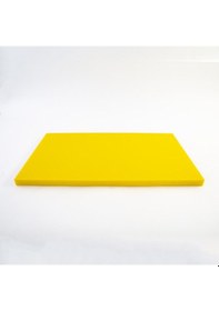 Resim Türkay Polietilen Kesme Tahtası. Kesim Levhası Sarı 30X50X2 Cm 
