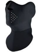 Resim Motoanl Motosiklet Yüz Boyun Koruyucu Neopren Maske Siyah 