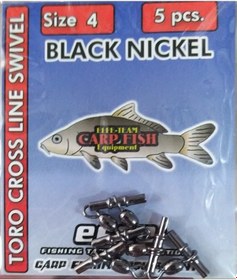 Resim Effe Black Nıckel T-Fırdöndü 5,Li Paket -4 Numara 