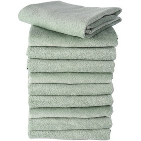 Resim 10 Adet Mutfak Havlusu El Yüz Havlusu Çağla Yeşili 