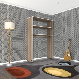 Resim Kenzlife giysi dolabı hayrettin 180*120*40 crd gardırop 