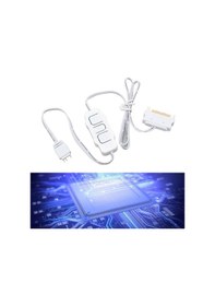 Resim Xiyyadms Siyah 5v 3pin Argb Kontrolör - Sata Beslemeli Fan Işık Hızı Ve Renk Ayar Cihazı 
