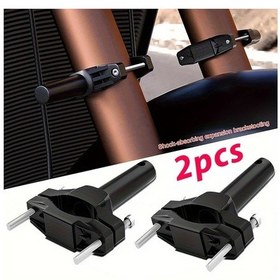 Resim Tongdashop 2 Adet Motorcycle Atv Dayanıklı Paslanmaz Alüminyum Far Montaj Braketi Kurulum Kiti 