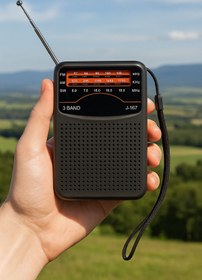 Resim SFL Product Taşınabilir 3 Bant Radyo – J-167 Modeli, Type-C Şarj ve Kulaklık Girişli 